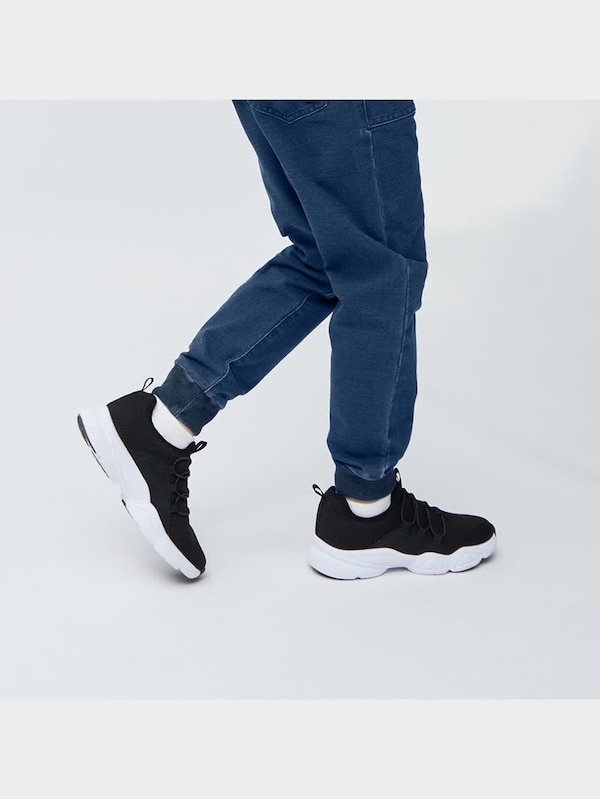 KIDS(男女兼用)インディゴカットソージョガーパンツ