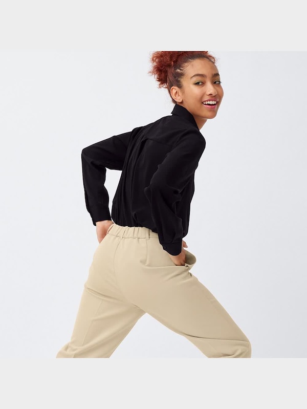 ストレッチテーパードパンツ(丈標準65.0～69.0cm)