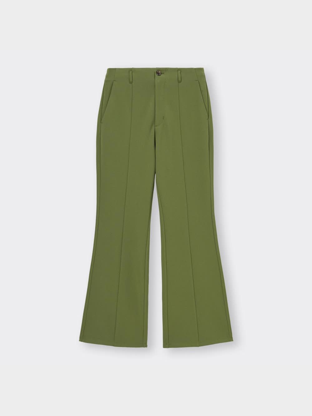 GU公式 | カットソーフレアスラックス(丈標準69.0～73.0cm)