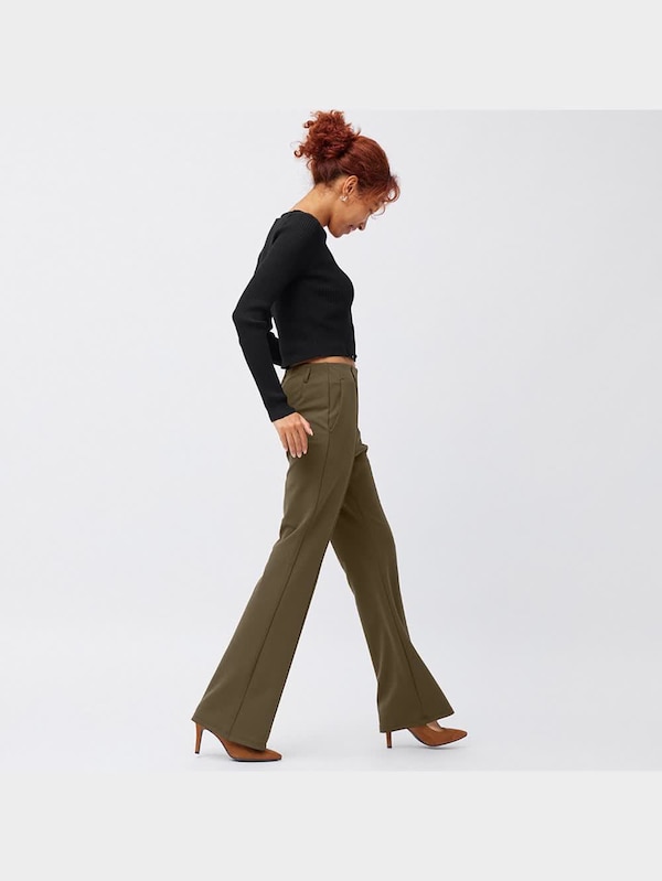 カットソーフレアスラックスA+EC(丈長め77.0～79.0cm)