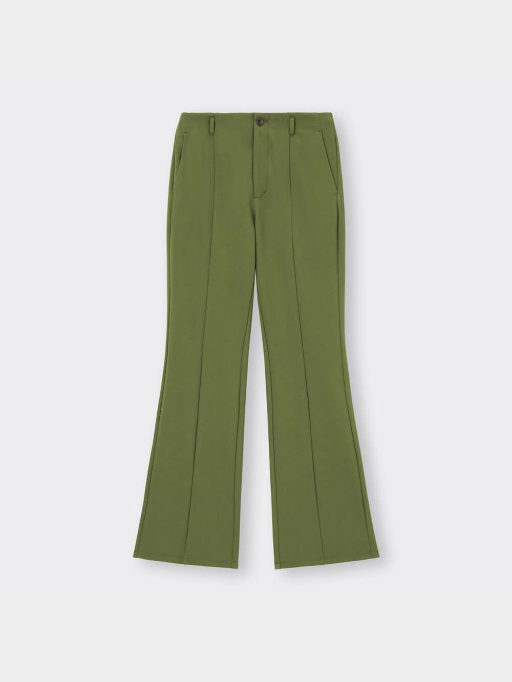 GU公式 | カットソーフレアスラックスA+EC(丈長め77.0～79.0cm)