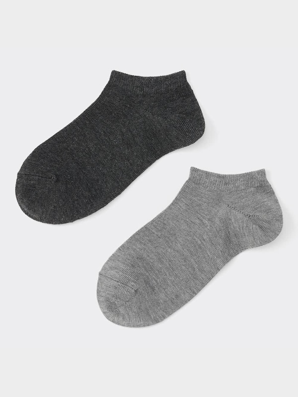 KIDS(男女兼用)ショートソックス2P