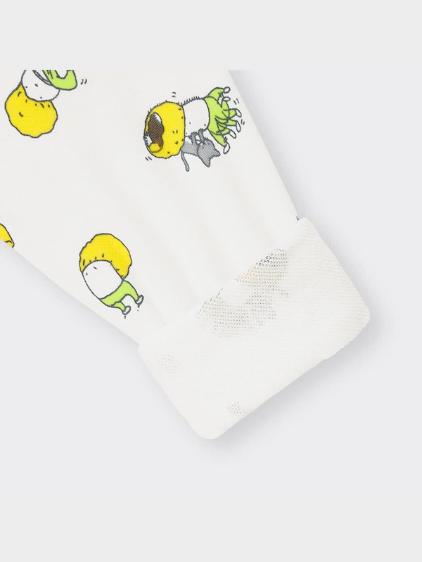 KIDS(男女兼用)ソフトスウェットラウンジセット長袖&ロングパンツ ヨシタケシンスケ/もう ぬげない 1