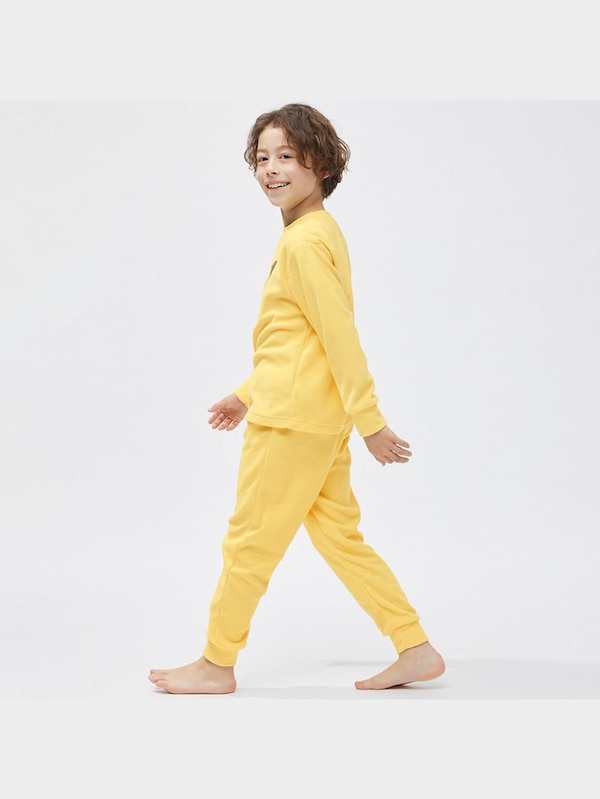 KIDS(男女兼用)フリースラウンジセット(長袖&ロングパンツ) ポケピース 1