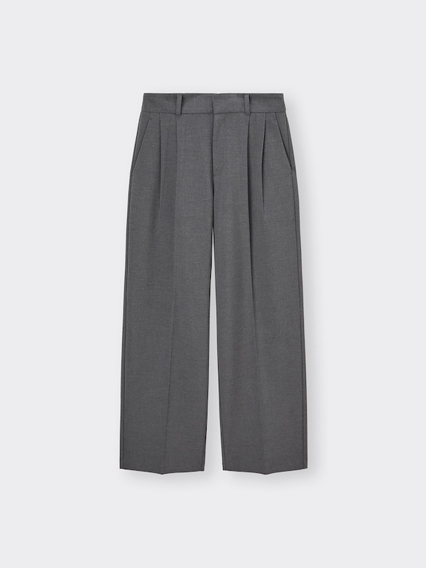 タックワイドパンツ(丈標準70.0～74.0cm)