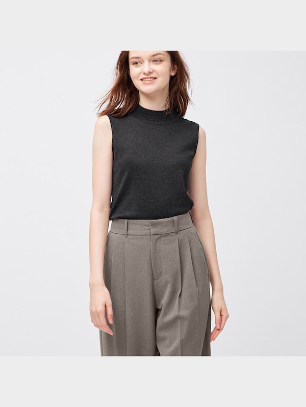 タックワイドパンツ+EC(丈長め80.0cm)