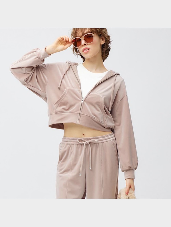 ベロアプルオンパンツ+E(セットアップ可能)