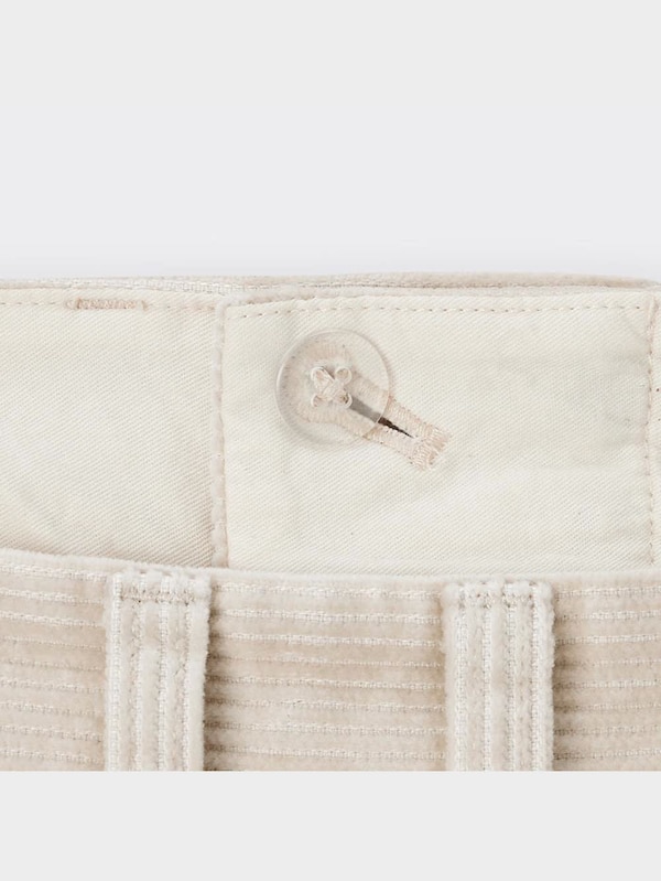 コーデュロイワイドパンツ