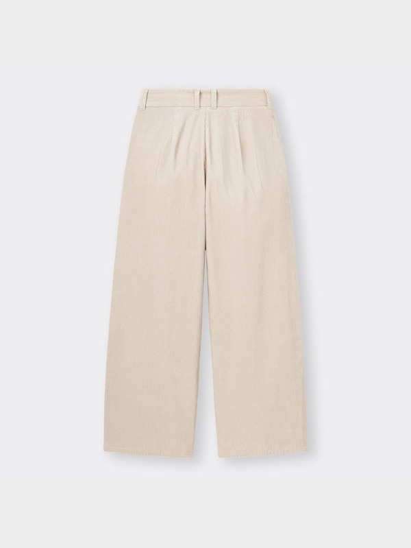 コーデュロイワイドパンツ