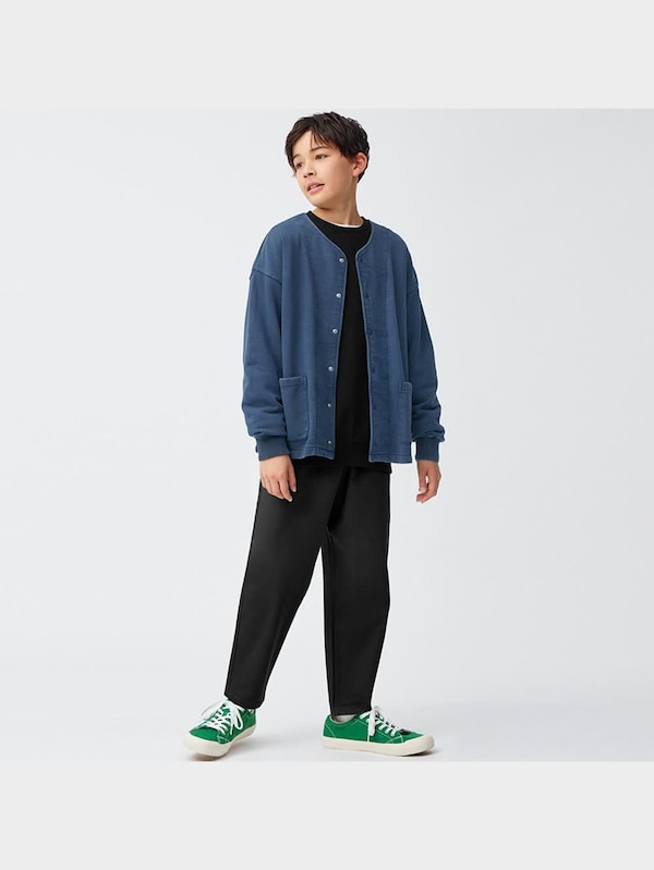 KIDS(男女兼用)スウェットカーディガン(長袖)