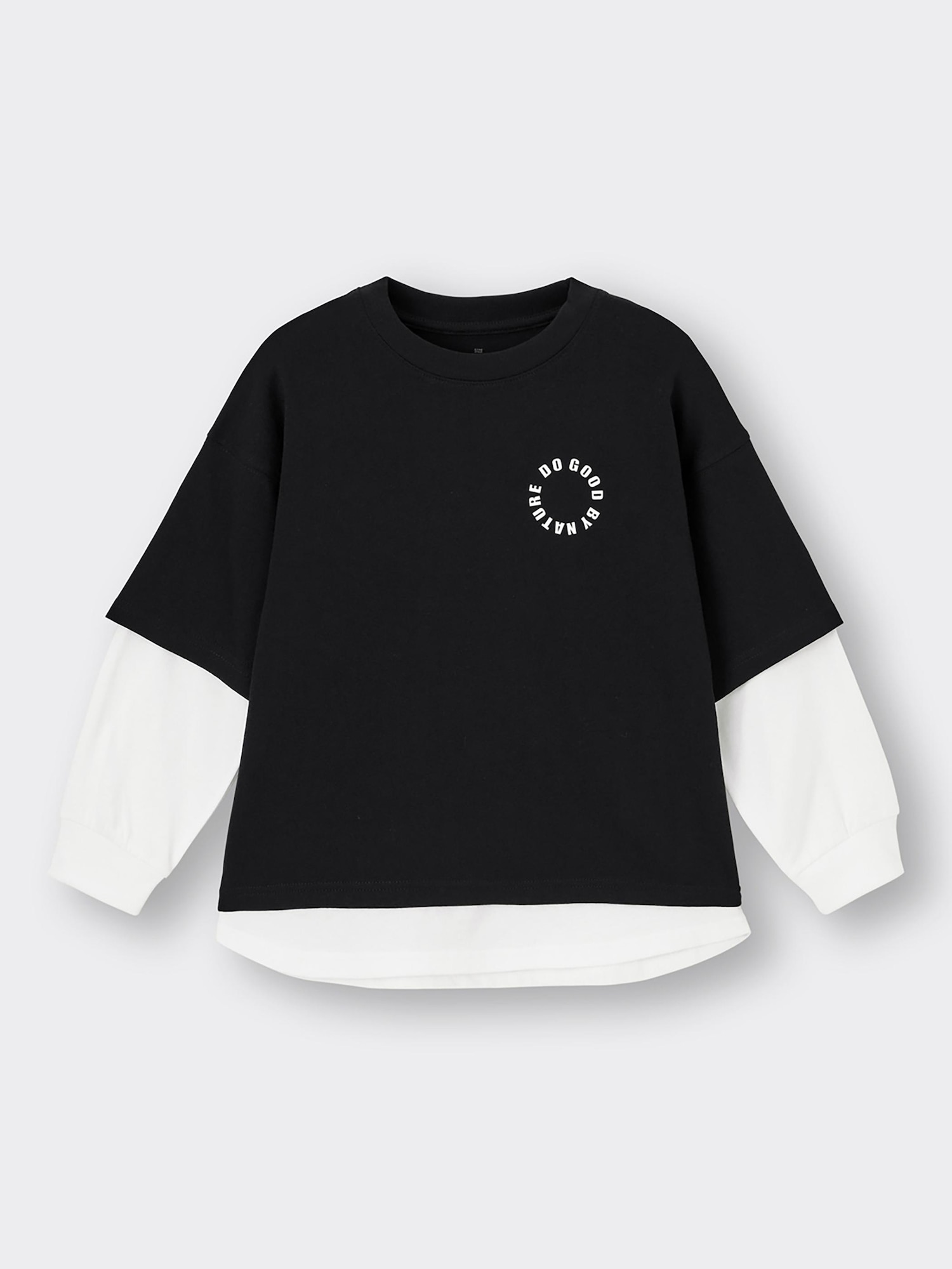 GU公式 | BOYSグラフィックレイヤードT(長袖) GU公式 | BOYSグラフィックレイヤードT(長袖)