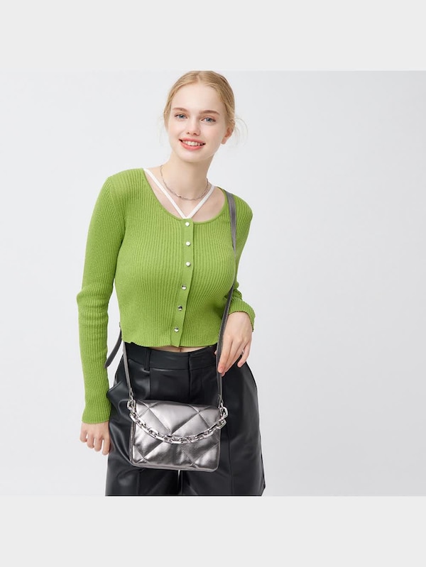 パフィーキルティングミニショルダーバッグ