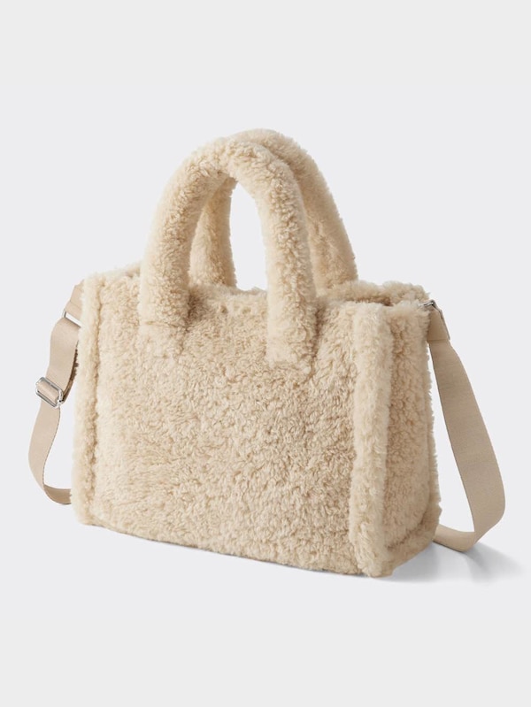 ボアトートショルダーバッグ+E