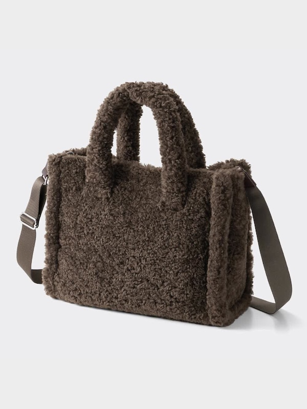 ボアトートショルダーバッグ+E