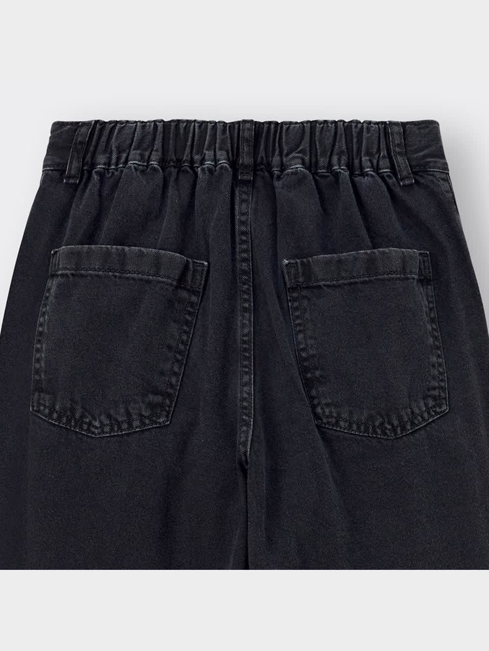 GU公式 | GIRLSタックワイドパンツJR