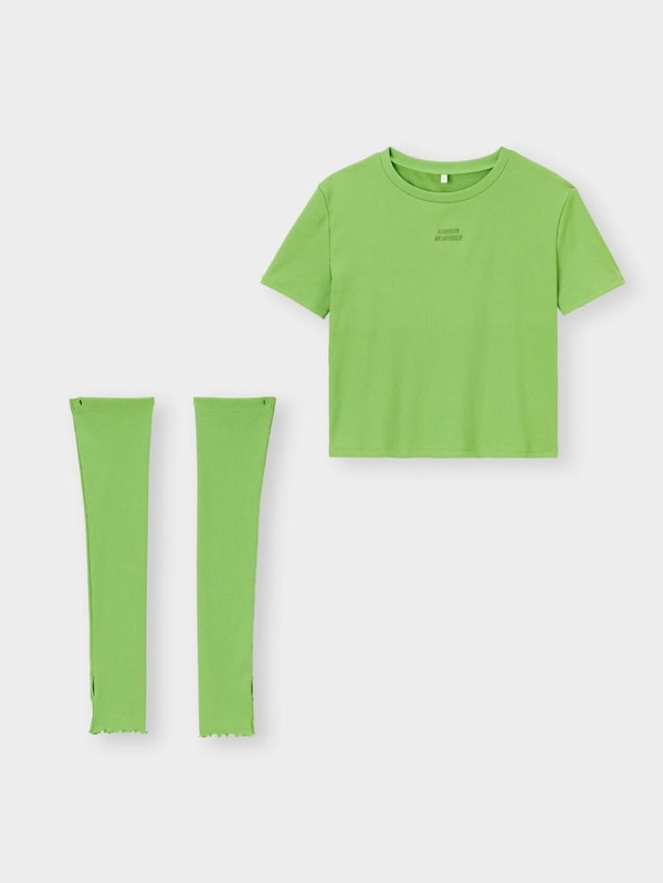 GIRLSアームカバーセットTシャツ(長袖)JR