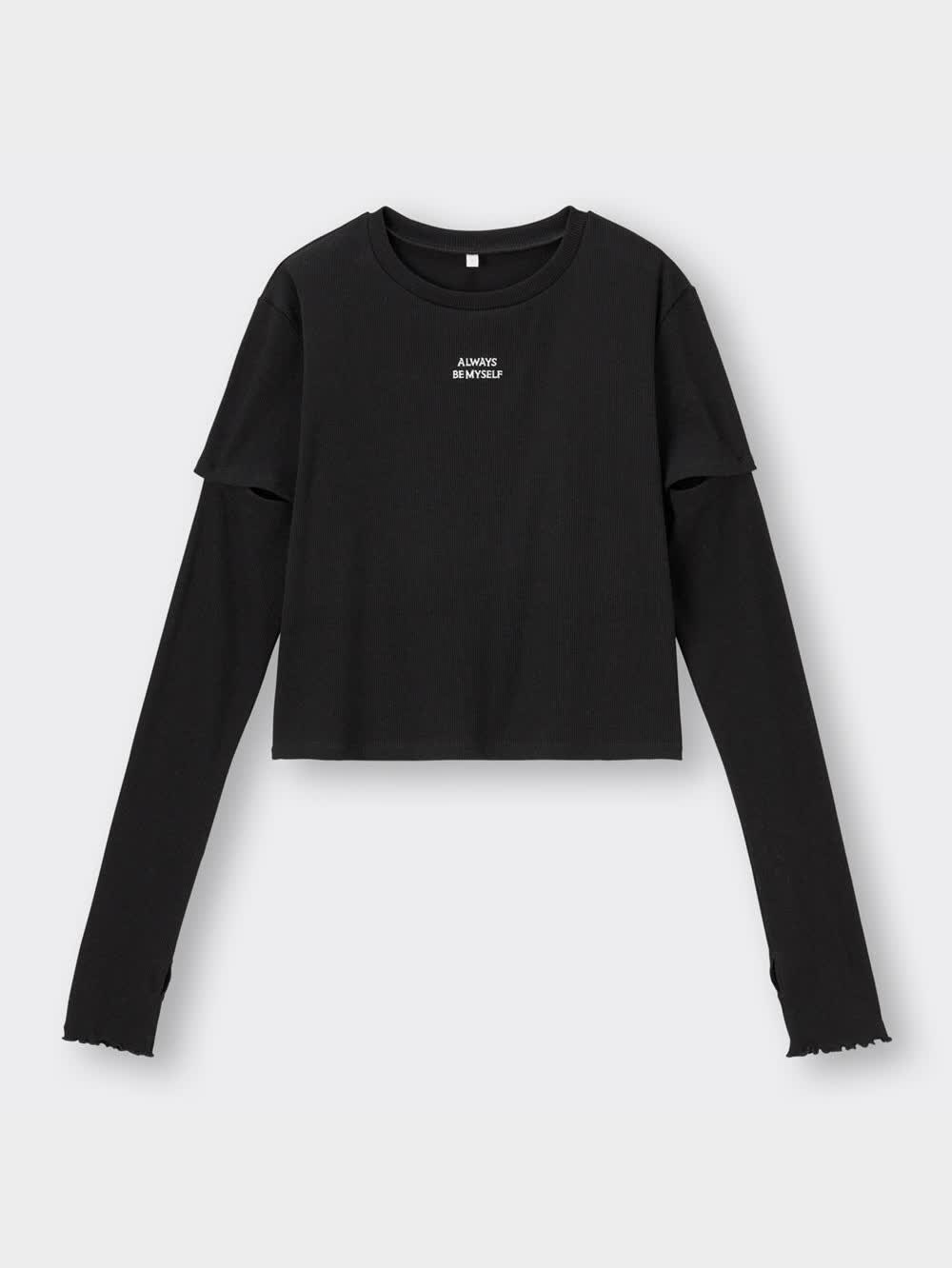 (M) Vetements アームレタリング付き長袖Tシャツ 240119-056.jpg
