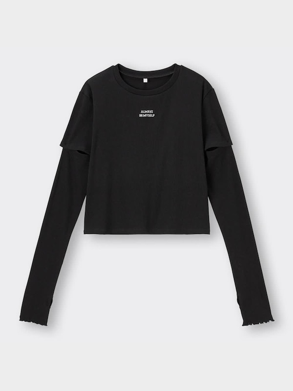 GIRLSアームカバーセットTシャツ(長袖)JR