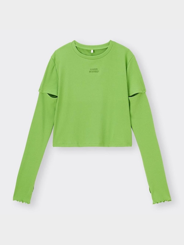 GIRLSアームカバーセットTシャツ(長袖)JR