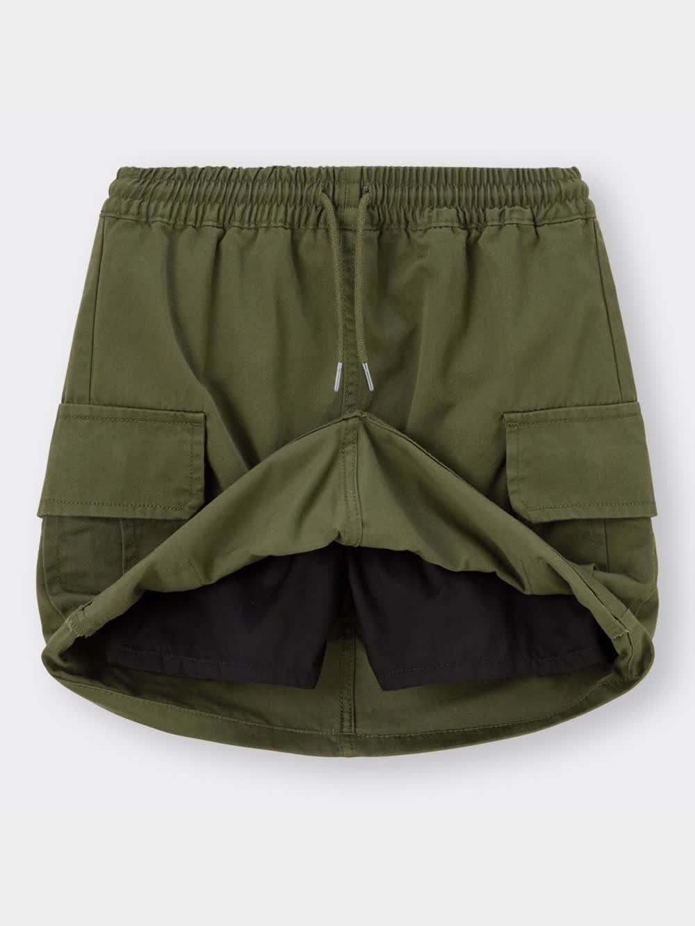 ぽんずう GU公式 | GIRLSカーゴスカートパンツJR+E