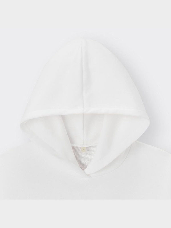 GIRLSクロップドスウェットパーカ(長袖)(ロゴ)JR