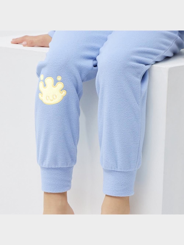 KIDS(男女兼用)フリースラウンジセット(長袖&ロングパンツ) ポケピース 2