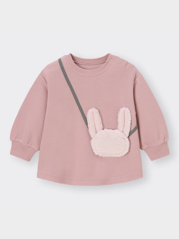 BABY(TODDLER)ポシェットデザインプルオーバー(長袖)+E