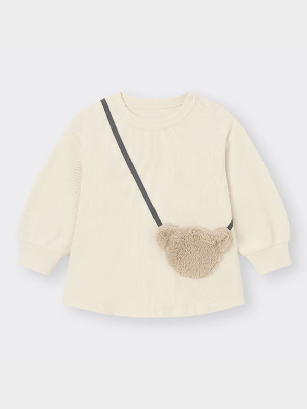 BABY(TODDLER)ポシェットデザインプルオーバー(長袖)+E