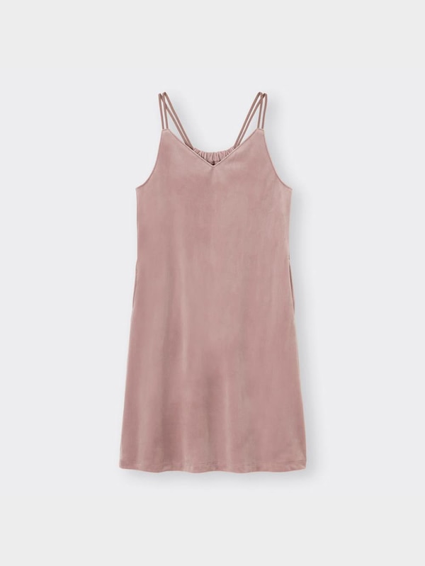 GIRLSリブTセットベロアキャミソールワンピース(長袖)