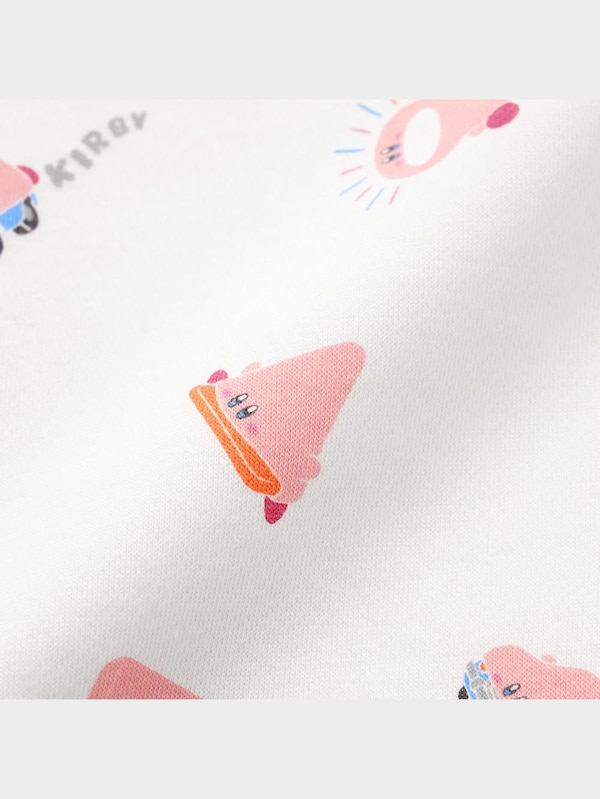 KIDS(男女兼用)裏起毛スウェットプルオーバー(長袖) Kirby 1