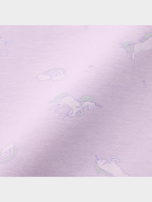 KIDS(男女兼用)スタイルヒートクルーネックT(長袖)(ユニコーン)+E