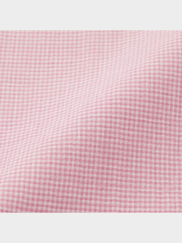 オーガニックコットンダブルガーゼパジャマ長袖&ロングパンツ+E