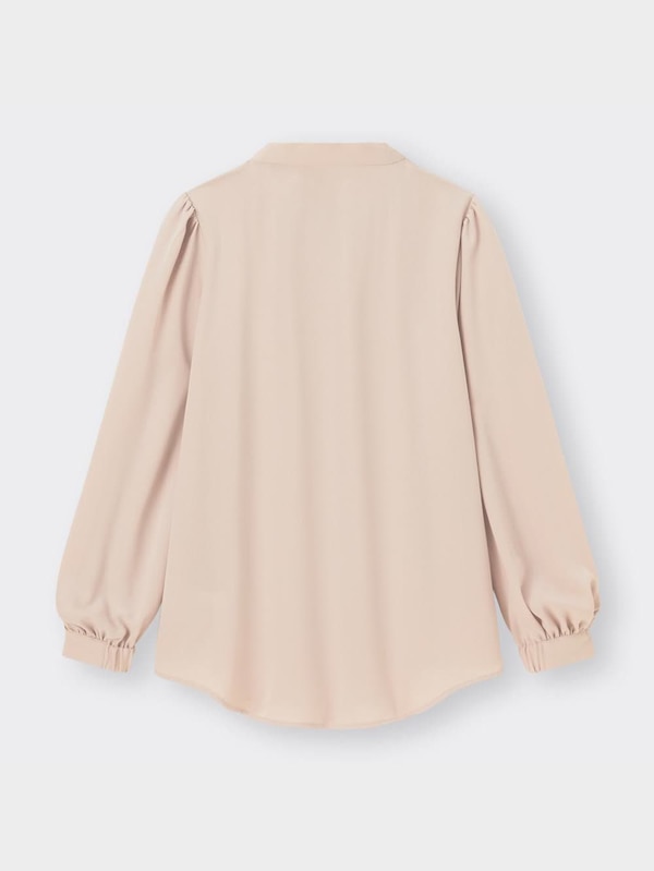 ドレープボリュームスリーブブラウス(長袖)Z+E