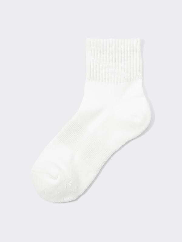 リブパイルアンクルソックス