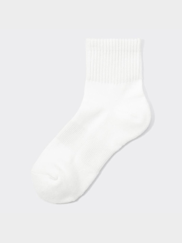 リブパイルアンクルソックス
