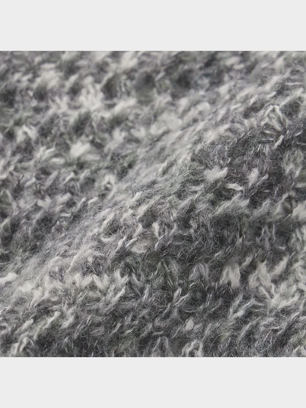 GU公式 | メランジクロップドセーター(長袖)+E