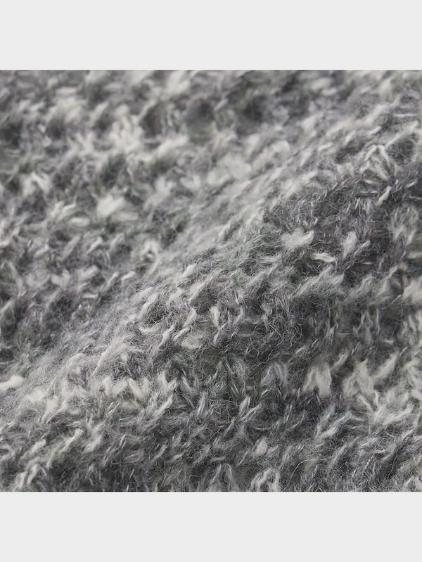 メランジクロップドセーター(長袖)+E