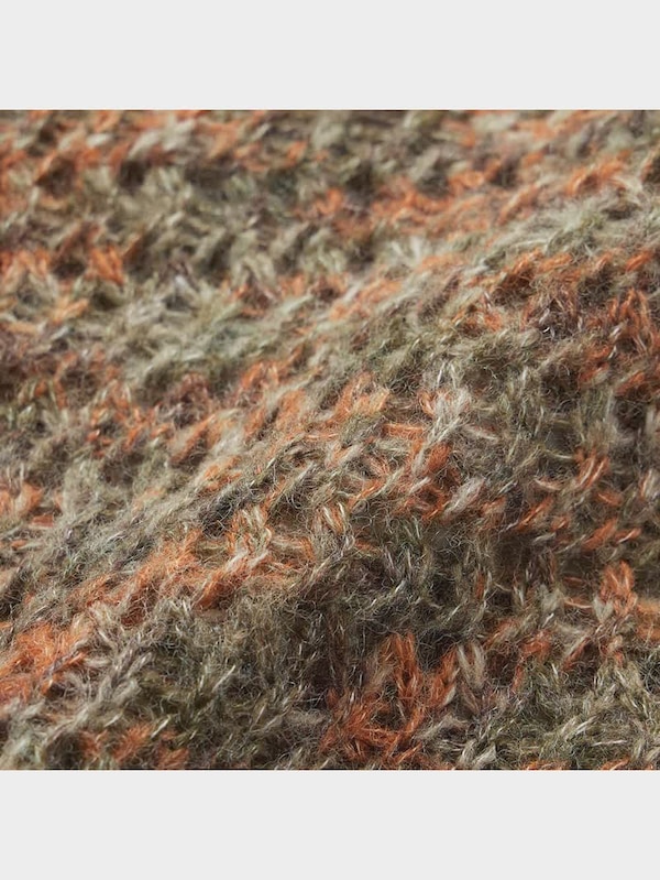 メランジクロップドセーター(長袖)+E