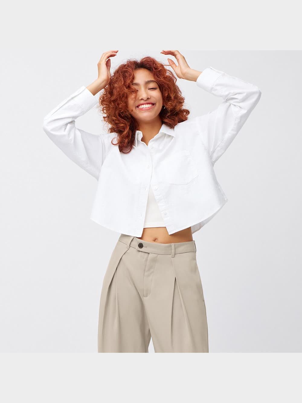 GU公式 | スーパーワイドパンツ+E