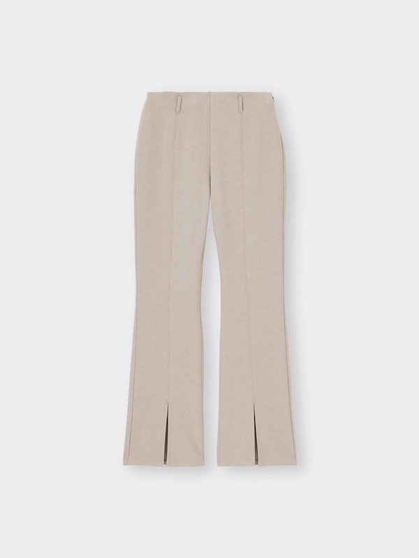 フロントスリットフレアパンツ+E