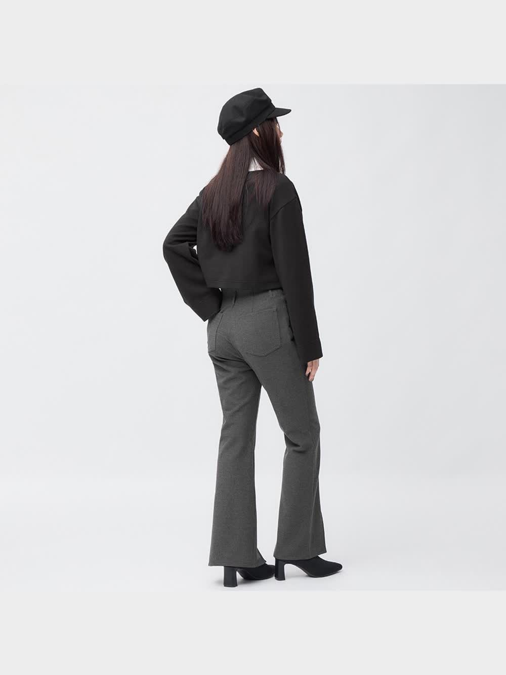 ロンハーマン　スリット　フレアパンツ Ron Herman - ロンハーマン フロントスリットフレアパンツの通販