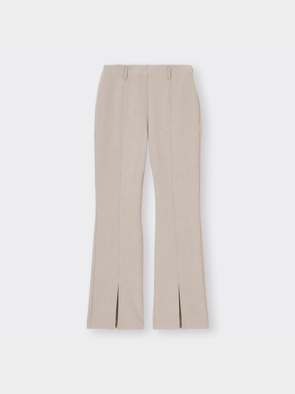 フロントスリットフレアパンツ+E