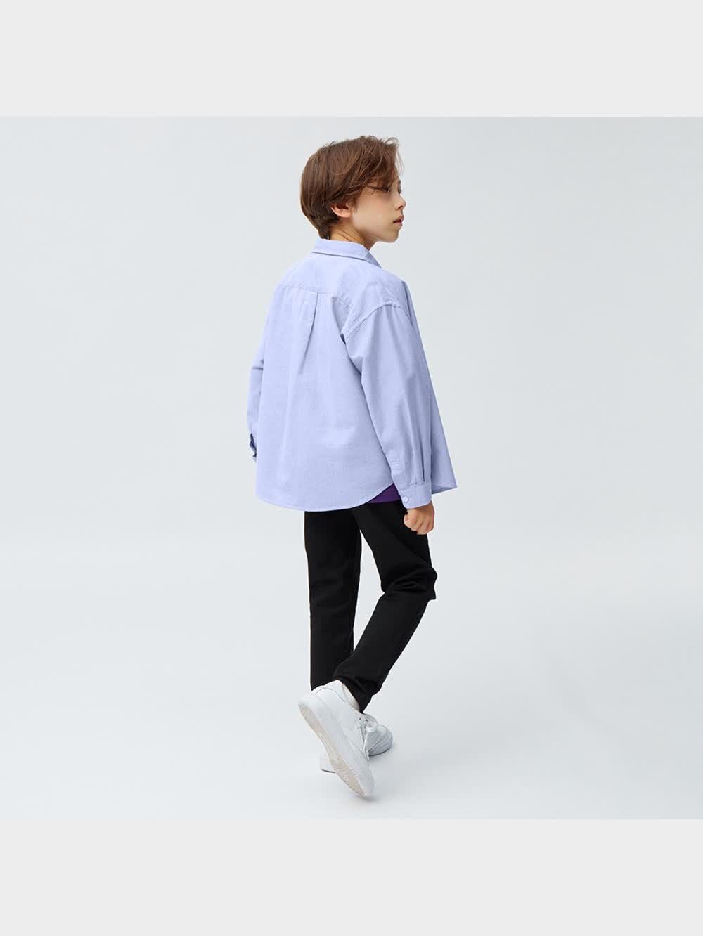 GU公式 | KIDS(男女兼用)のびのびストレートパンツ+E
