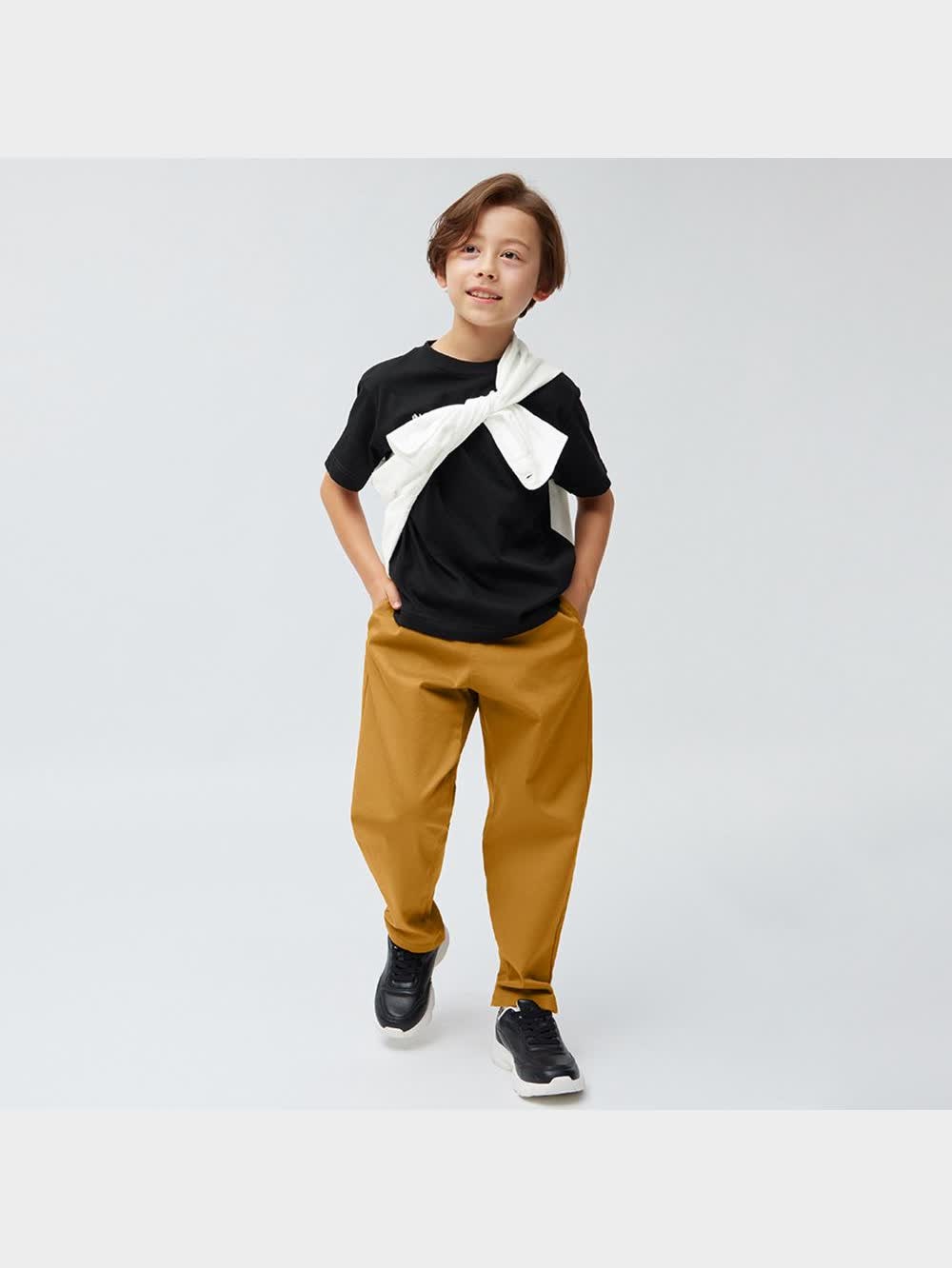 GU公式 | KIDS(男女兼用)ストレッチシェフパンツ