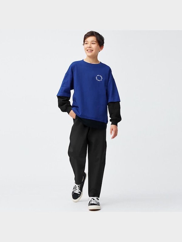 KIDS(男女兼用)ストレッチシェフパンツ