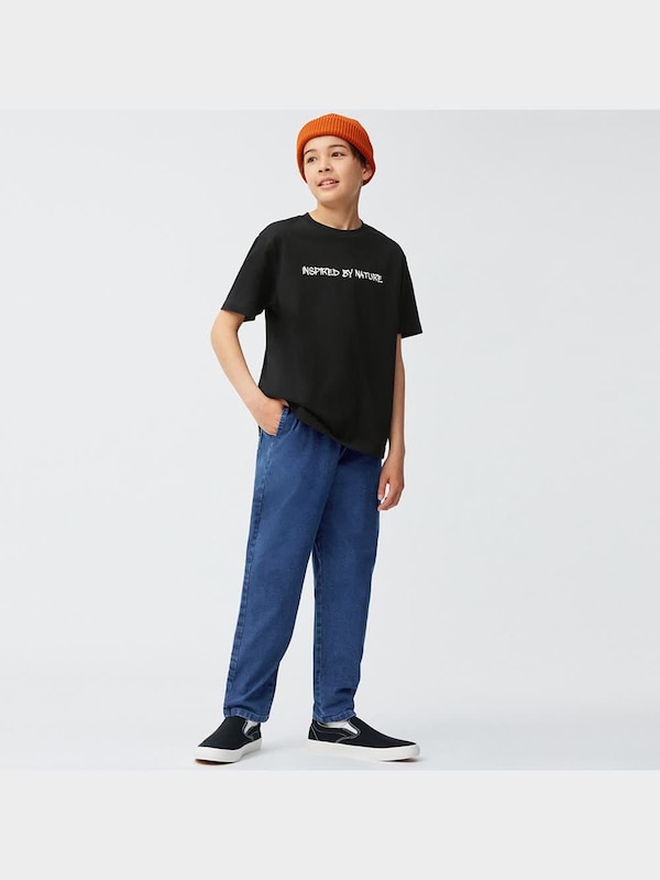 KIDS(男女兼用)ストレッチデニムシェフパンツ