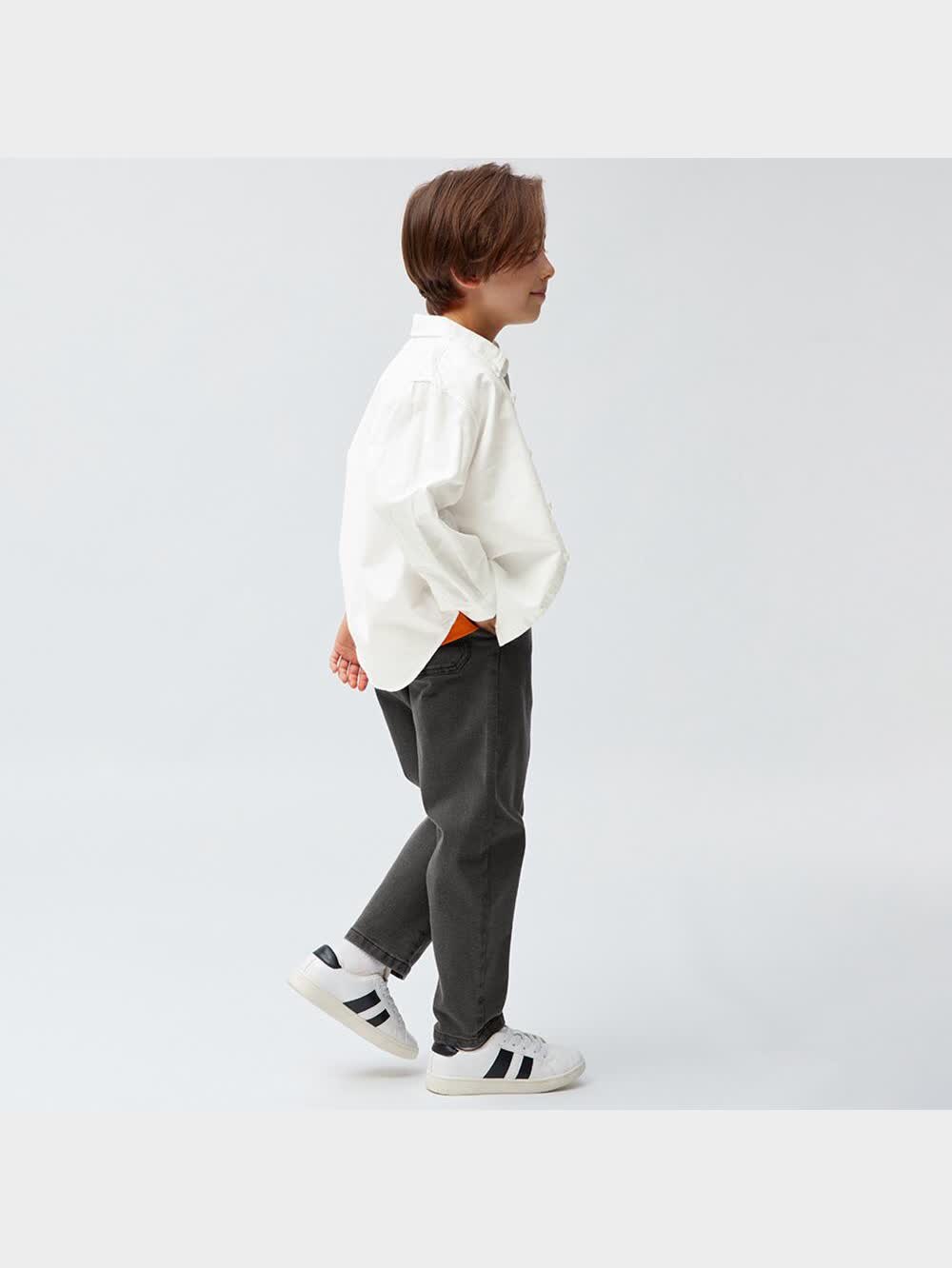 GU公式 | KIDS(男女兼用)ストレッチデニムシェフパンツ