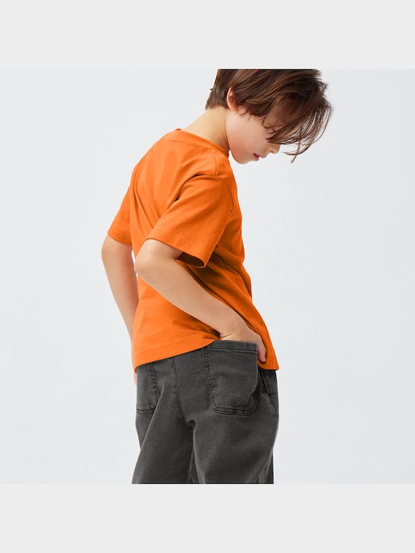 KIDS(男女兼用)ストレッチデニムシェフパンツ