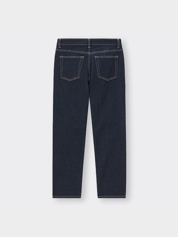 ミドルライズスリムアンクルジーンズ+EC