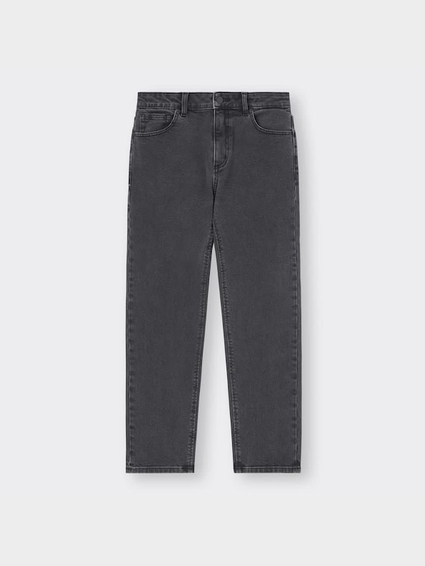 ミドルライズスリムアンクルジーンズ+EC